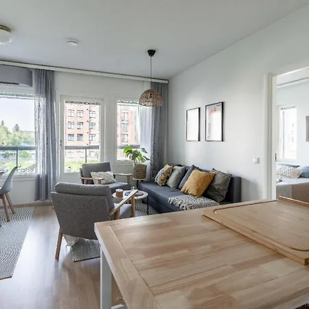 Toppilansalmi Two Bedroom With A View Apartment Oulu